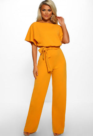 Olivia Tie-Waist Jumpsuit