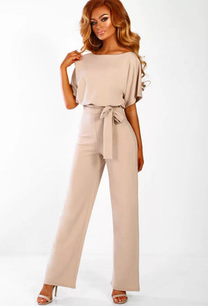 Olivia Tie-Waist Jumpsuit