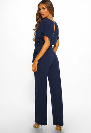 Olivia Tie-Waist Jumpsuit